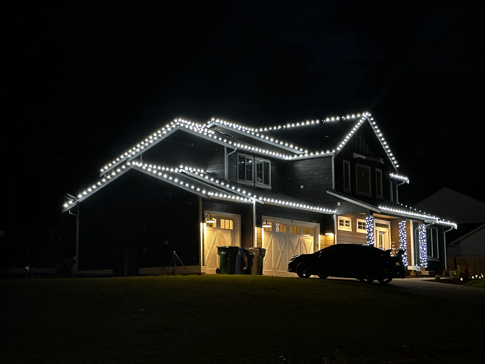 Christmas Light Installation