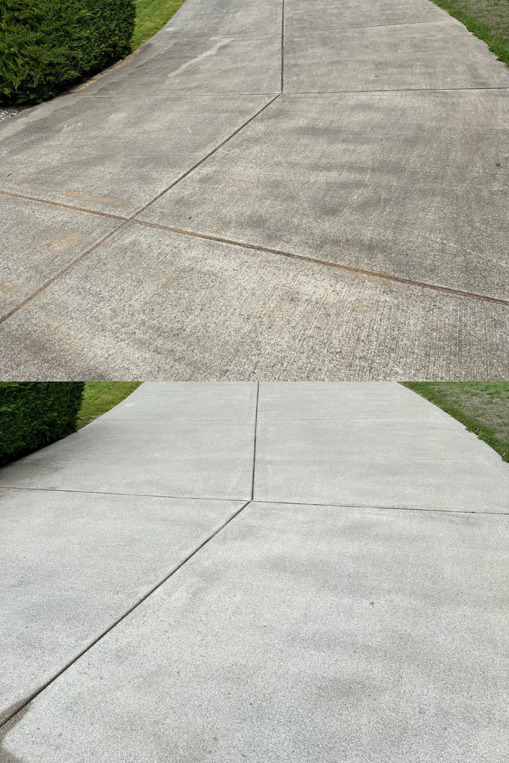Driveway Pressure Washing