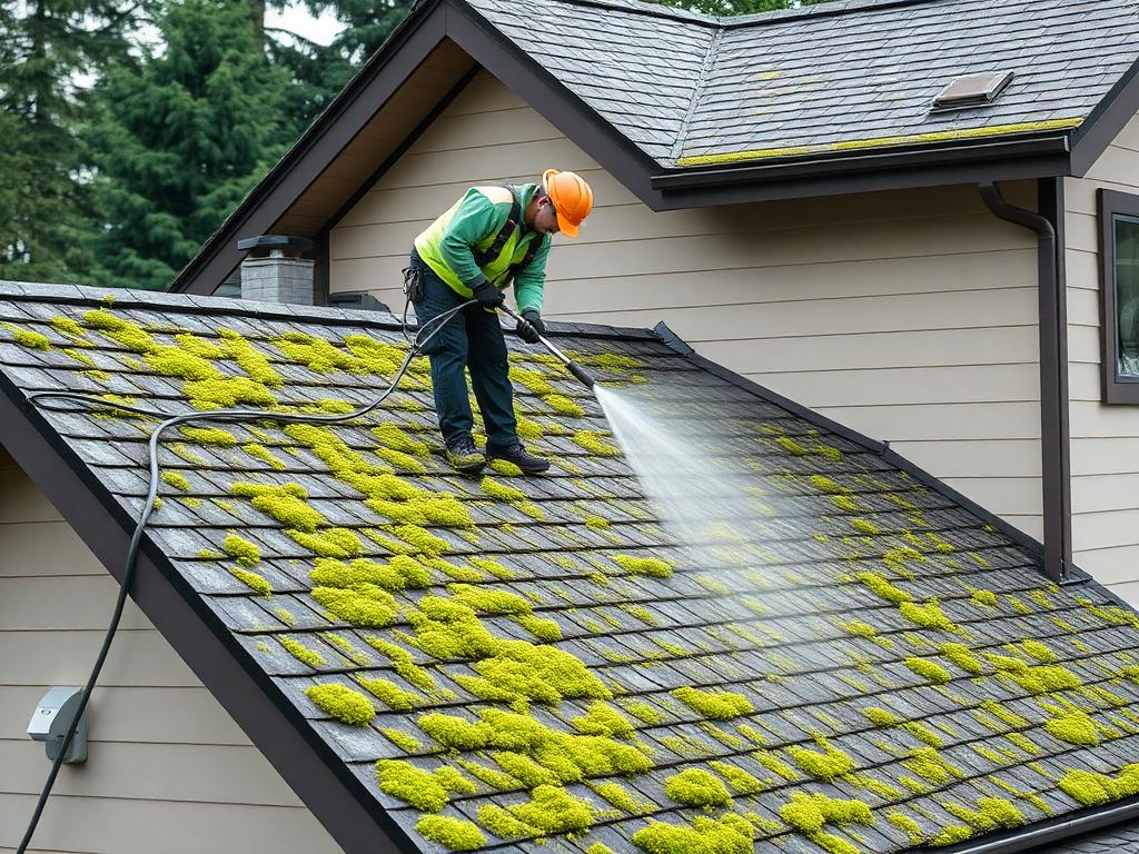 Professional Roof Cleaning